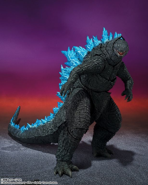 最新作『ゴジラxコング 新たなる帝国』の2大モンスターをチェック！(「S.H.MonsterArts GODZILLA FROM GODZILLA x KONG: THE NEW EMPIRE (2024)」)