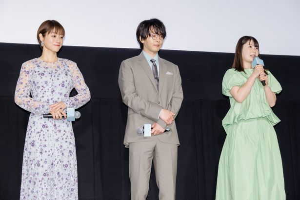 【写真を見る】映画『ミッシング』完成披露試写会の様子