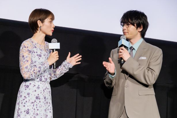 映画『ミッシング』完成披露試写会の様子