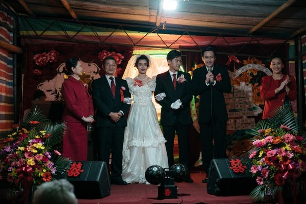 本作に登場する台湾の伝統的な結婚式のシーン
