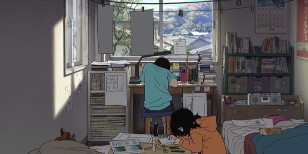 藤野と京本が共に漫画を描くシーンはどれも美しい