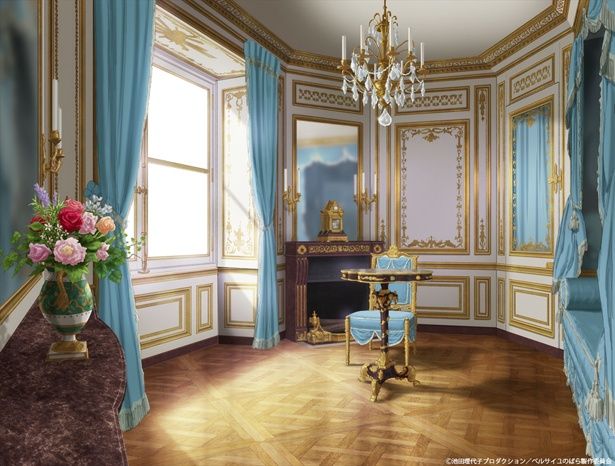 ベルサイユ宮殿(マリーアントワネット私室)