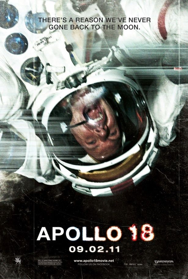 月面に降りたアポロ18号のクルーが謎の生命体に襲われる『アポロ18』