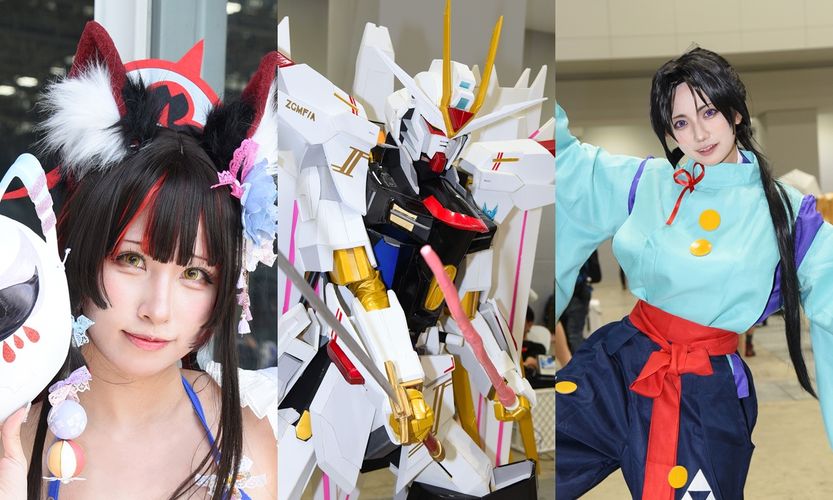 猛暑のなか、人間サイズのガンダム＆ズゴックも参戦！13万人来場の「コミケ104」初日を沸かせたコスプレイヤー20選