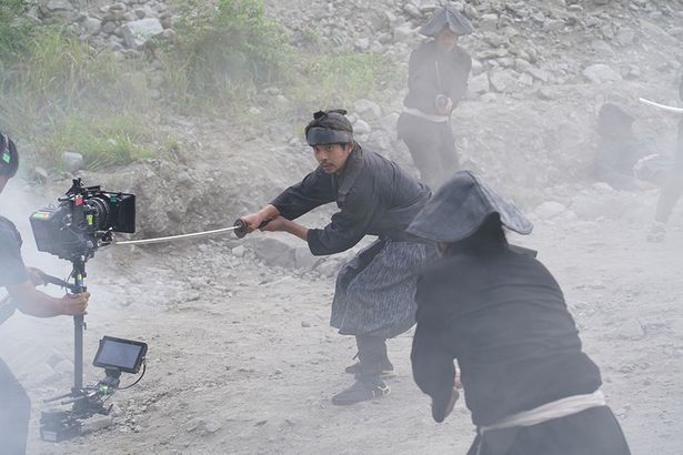 決死隊の侍・兵士郎を演じる仲野太賀