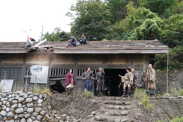 新政府軍が攻め込む本丸の外観