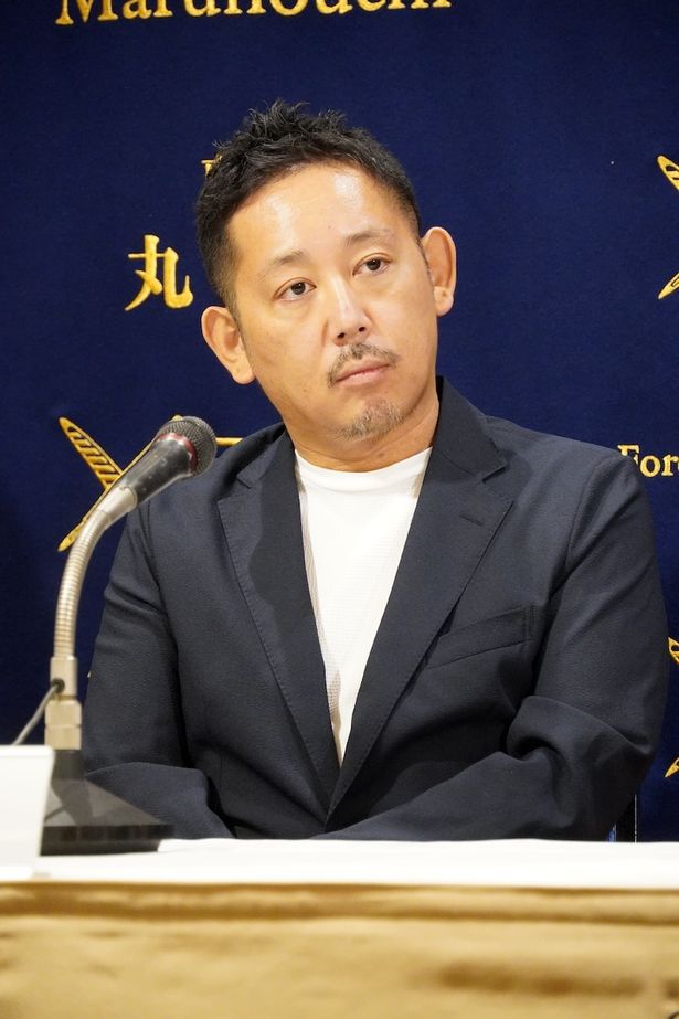 会見に出席した入江悠監督