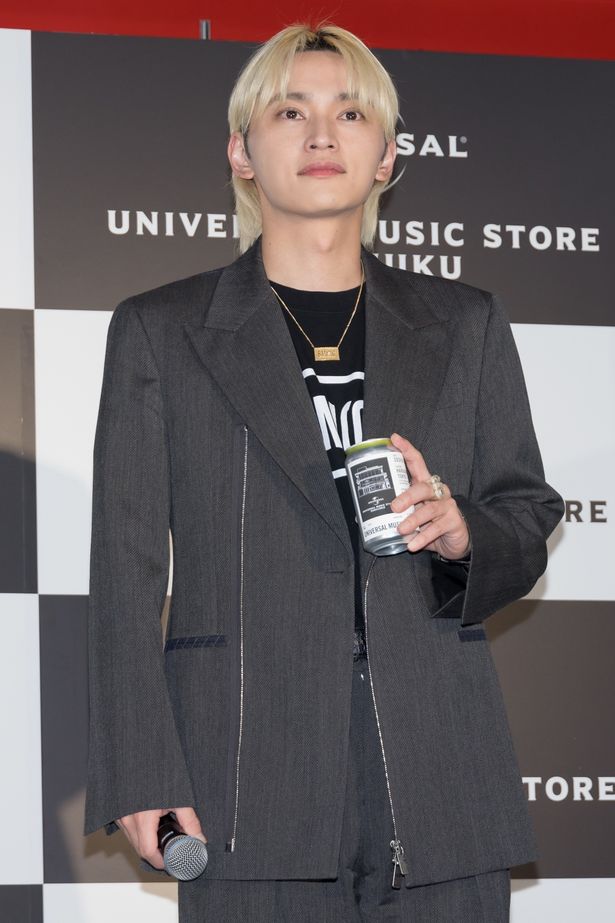 「UNIVERSAL MUSIC STORE HARAJUKU 一周年 ＆ MARVEL＆MAZZEL POP UP STORE 開催記念イベント」の様子