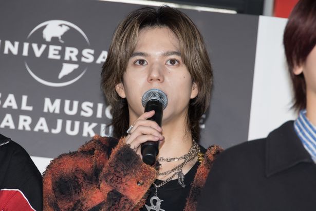 「UNIVERSAL MUSIC STORE HARAJUKU 一周年 ＆ MARVEL＆MAZZEL POP UP STORE 開催記念イベント」の様子