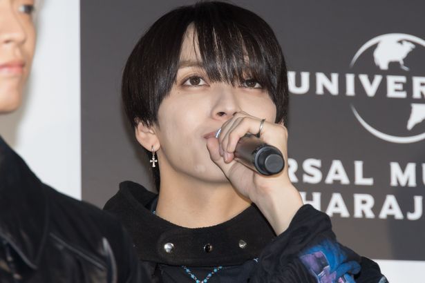 「UNIVERSAL MUSIC STORE HARAJUKU 一周年 ＆ MARVEL＆MAZZEL POP UP STORE 開催記念イベント」の様子