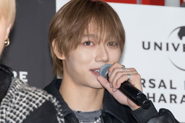 「UNIVERSAL MUSIC STORE HARAJUKU 一周年 ＆ MARVEL＆MAZZEL POP UP STORE 開催記念イベント」の様子