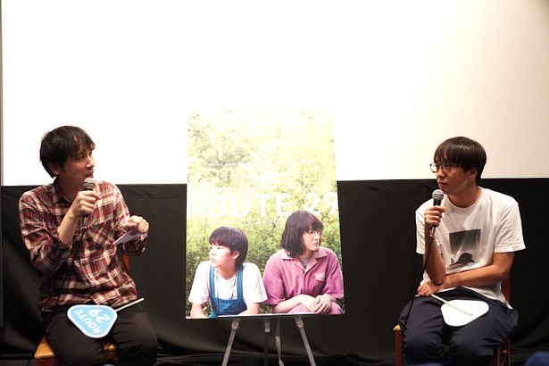 【写真を見る】綾瀬はるか＆大沢一菜の魅力を語った『ルート29』トーク付き試写会の様子