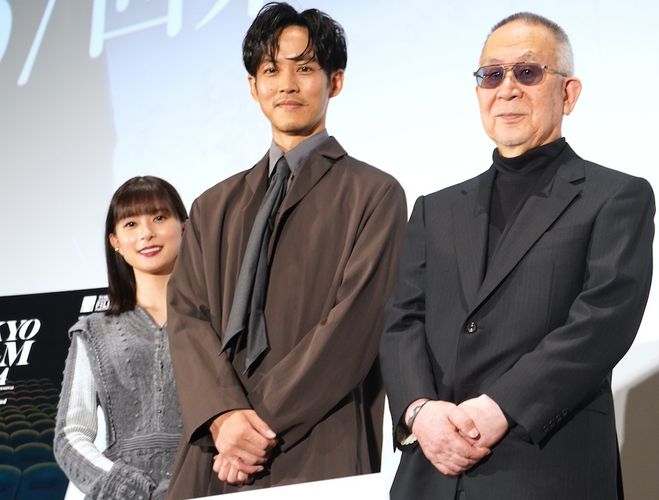 松坂桃李＆芳根京子、再共演で「やっと結ばれた」と笑顔！『雪の花－ともに在りて－』舞台挨拶で小泉組の感想にも触れる