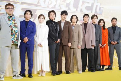 松山ケンイチ＆染谷将太が劇場版『聖☆おにいさん THE MOVIE～ホーリーメン VS 悪魔軍団～』の完成披露報告会に降臨！