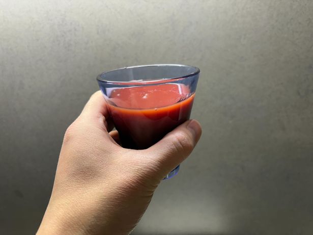 「毎朝、毎晩、トマトジュースを飲んだ」とのこと(写真は本人提供)