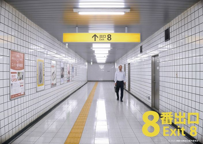 “異変”探し無限ループゲーム「8番出口」が実写映画化決定！エンドレスループ映像初解禁