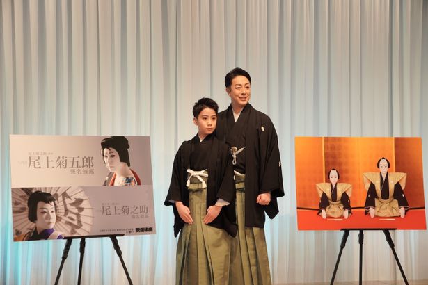 松竹創業130周年記念を記念した演劇、映画合同のラインナップ発表会の様子