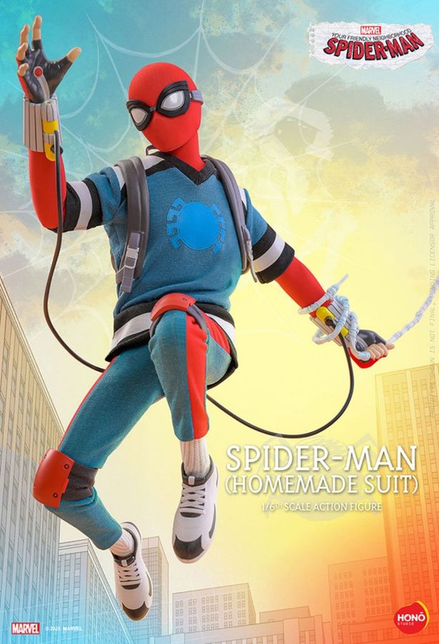 【写真を見る】「スパイダーマン：フレンドリー・ネイバーフッド」のスパイダーマンがフィギュアに！