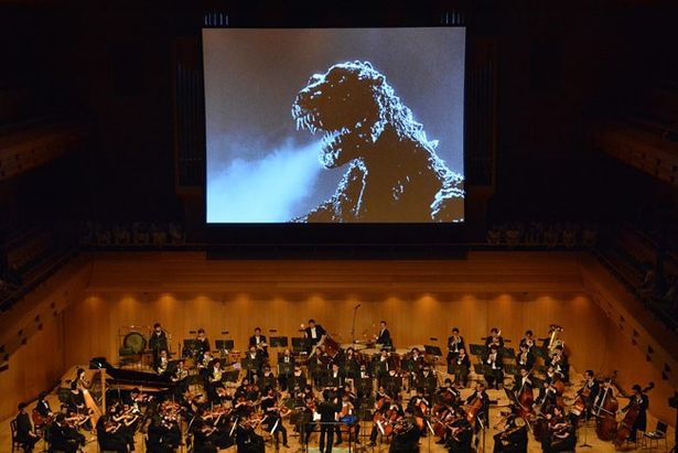 『ゴジラ』のシリーズ第1作を東京フィルハーモニー交響楽団の演奏とともに上映するシネマ・コンサートも行われる