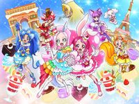 初めて見る人も大丈夫 キャスト6人勢ぞろいで語る 映画キラキラ プリキュアアラモード 画像8 9 Movie Walker Press