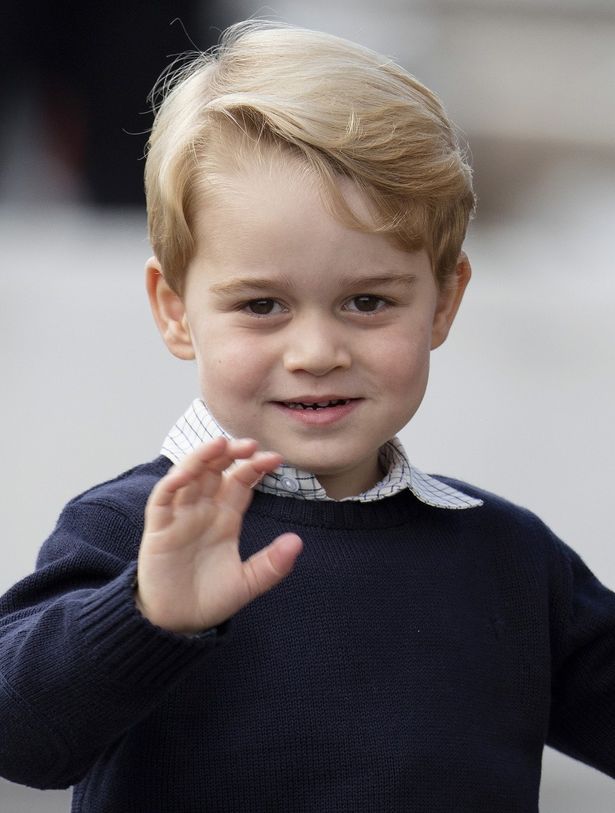 9月からトーマス・バタシー校に通いだしたばかりのジョージ王子