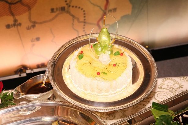 24・幻のレシピ再現会で披露された「露国風洋梨乳酪冷菓」
