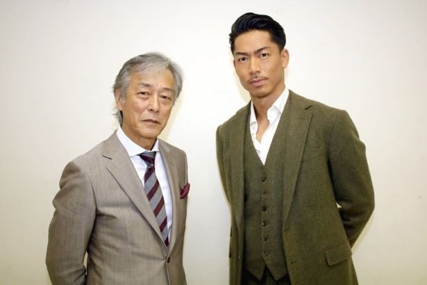 『HiGH＆LOW THE MOVIE 3 / FINAL MISSION』で共演したAKIRAと岩城滉一