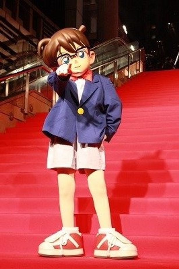 【写真】ゲストとしてアニメの人気キャラ、名探偵コナンが登場！