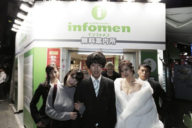 大阪・ミナミエリアだけで7店舗を構える「インフォメン」。映画は本物の店舗で撮影