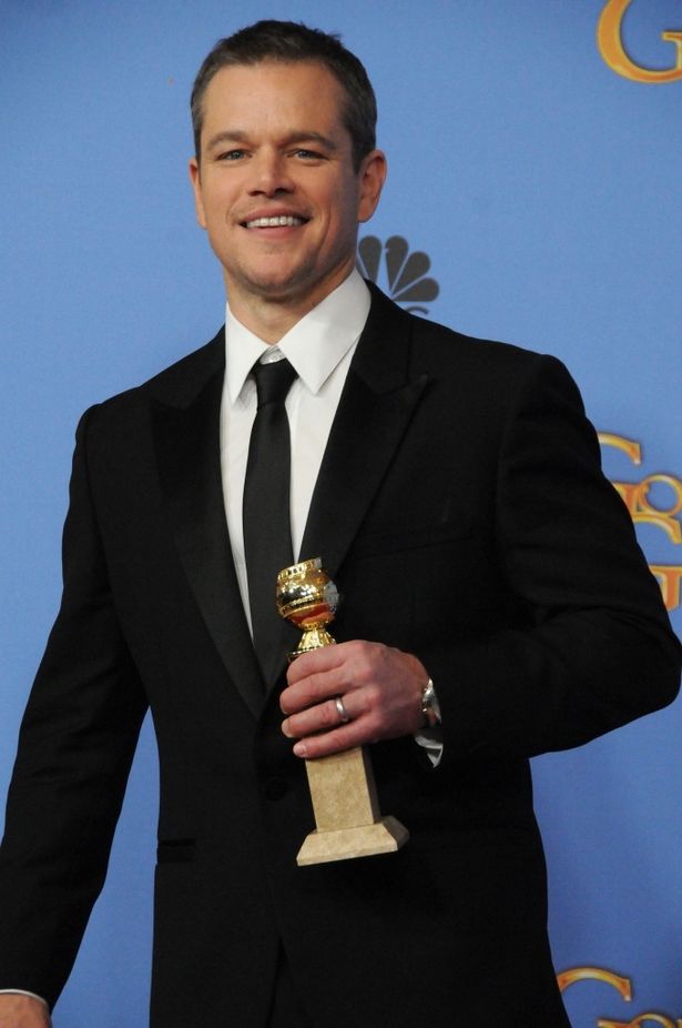 2年前の第73回GG賞では、ミュージカル・コメディ部門で主演男優賞を獲得したマット・デイモン