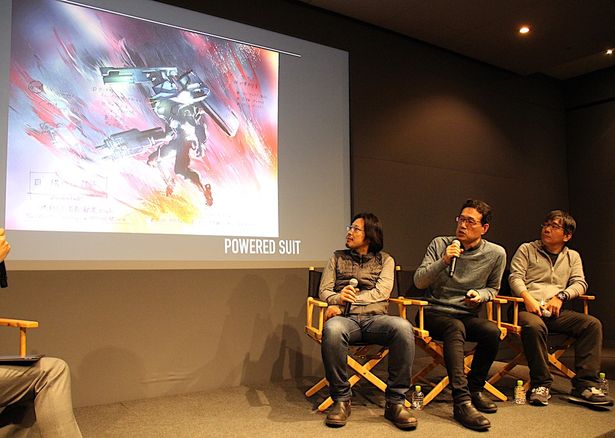 【写真を見る】荒牧伸志と松本勝、臼井伸二が登壇！アニメ制作現場について開設した