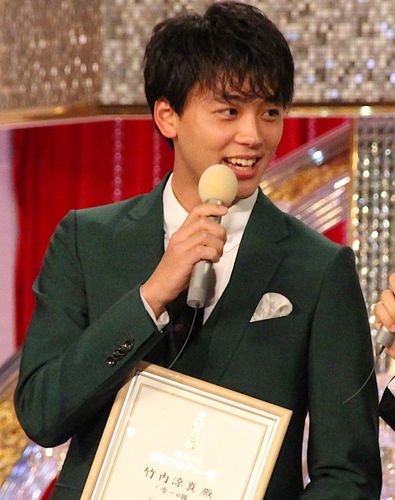 【日本アカデミー賞】竹内涼真、役所広司からエールもらい笑顔！「いつか僕もかっこいいトロフィーを」