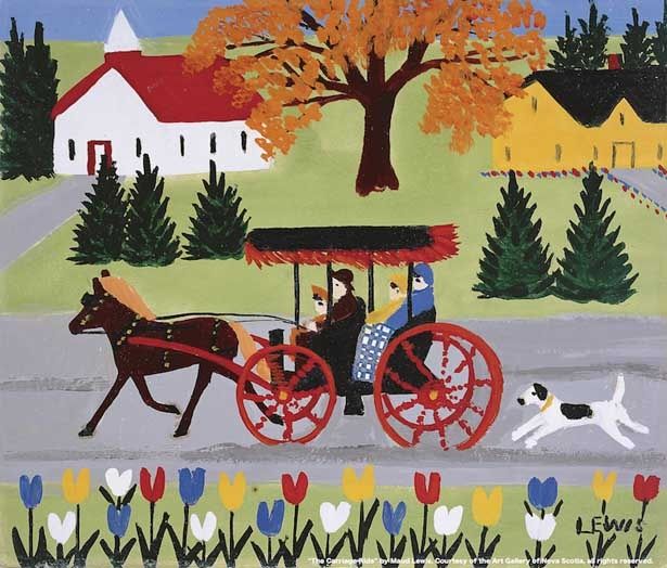 馬車に乗る人々を描いた“The Carriage Ride” 