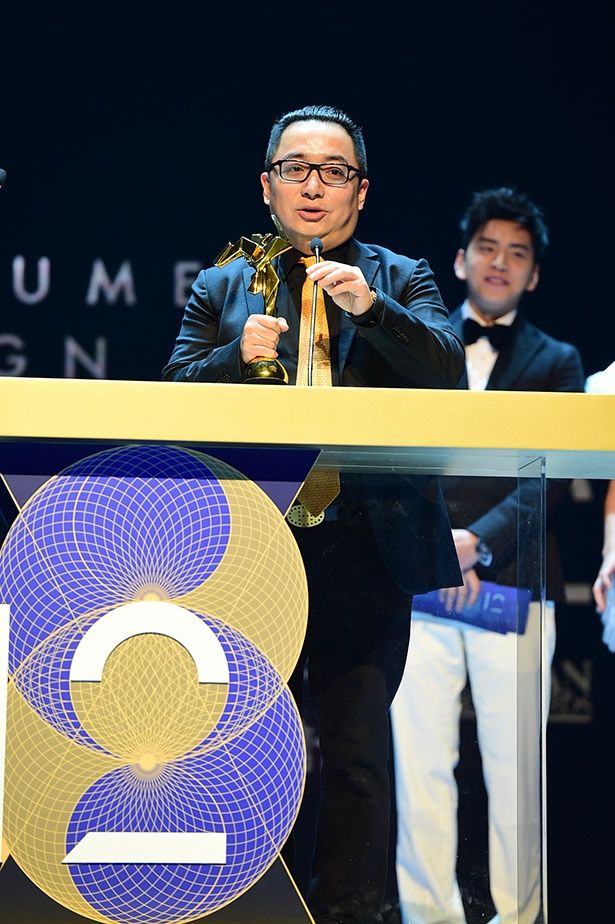 『空海－KU-KAI－』で最優秀衣装デザイン賞に輝いたチェン・トンシュン