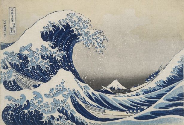 【写真を見る】世界中で「The Great Wave(大波)」という名で親しまれている「富嶽三十六景 神奈川沖浪裏」