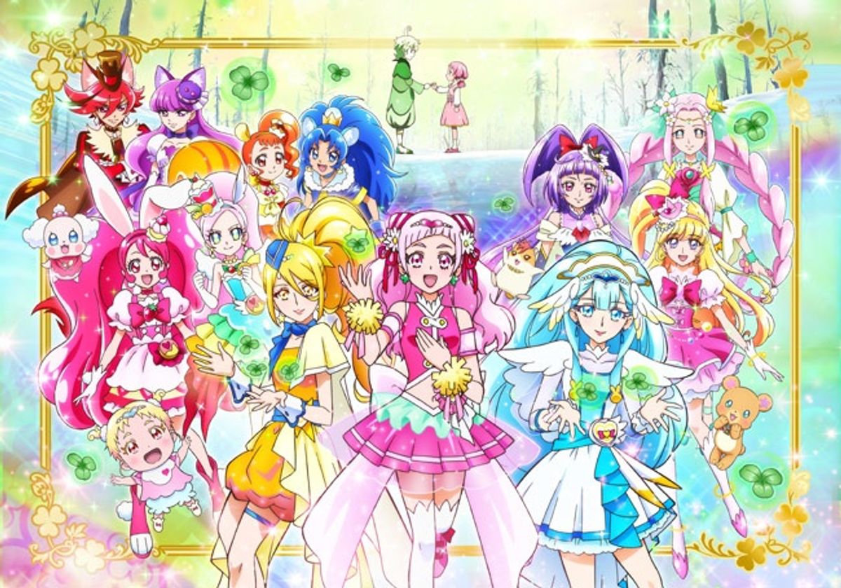 プリキュア 歴代 セール ポスター はぐっと