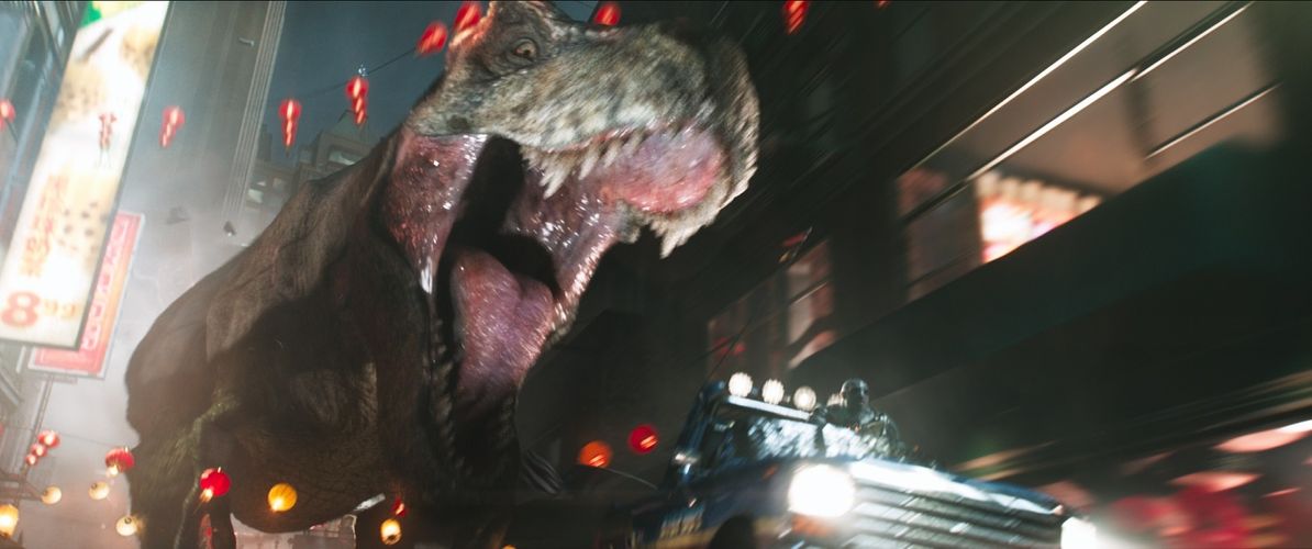 T-REXとキングコングが“金田バイク”を襲撃！『レディ・プレイヤー1』驚愕のレースシーンが公開