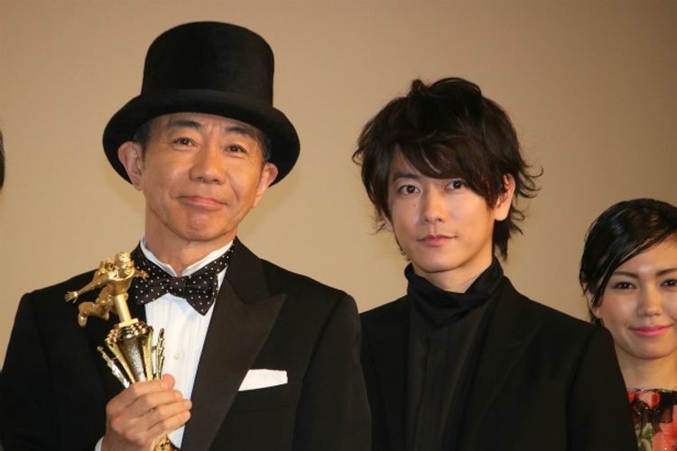 佐藤健、木梨憲武の“第1回最優秀新人CG男優賞”受賞に「僕が目標にしていた賞です」