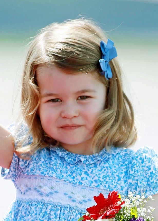 現在2歳のシャーロット王女