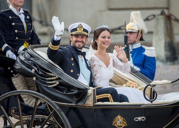 カール・フィリップ王子とソフィア妃の結婚式