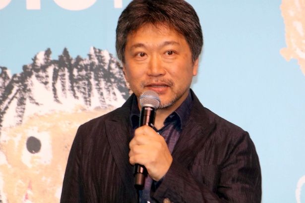 メガホンをとった是枝裕和監督