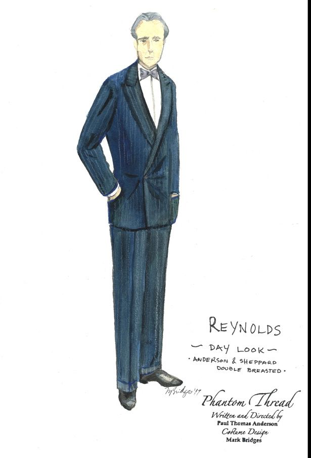 デイ=ルイス演じる主人公のスーツのデザイン