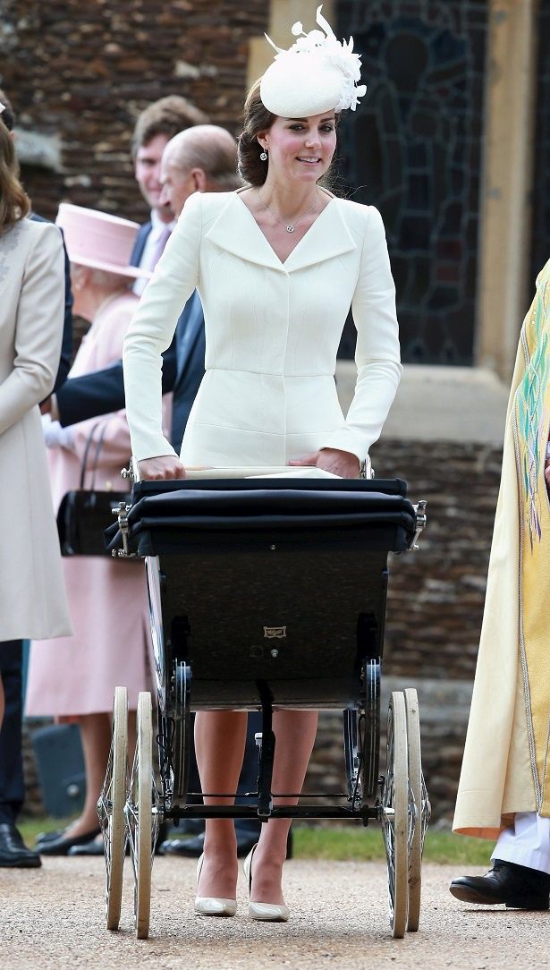 2015年7月5日のシャーロット王女洗礼式 