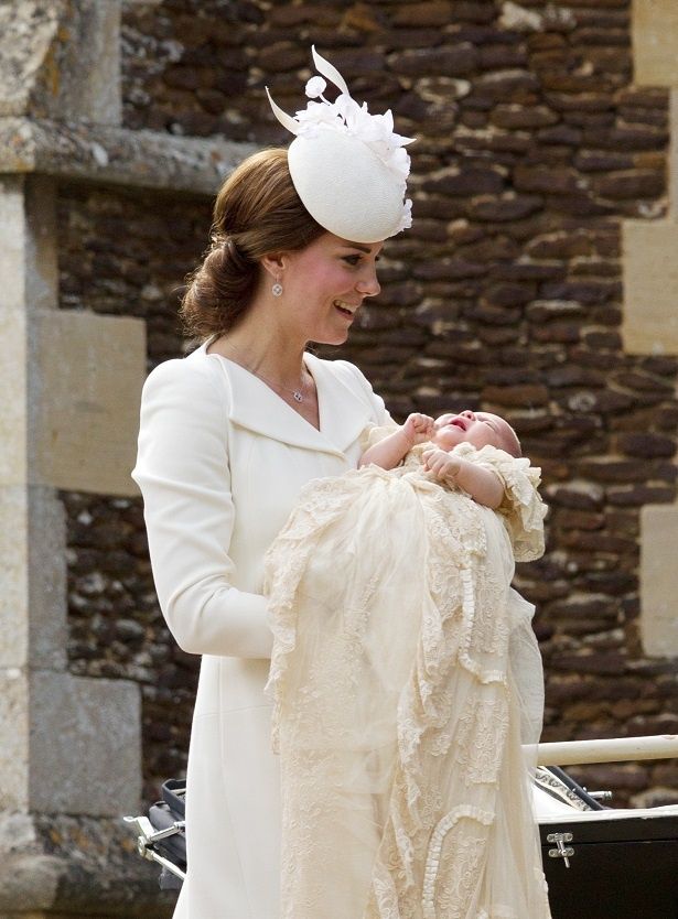 2015年7月5日、シャーロット王女の洗礼式