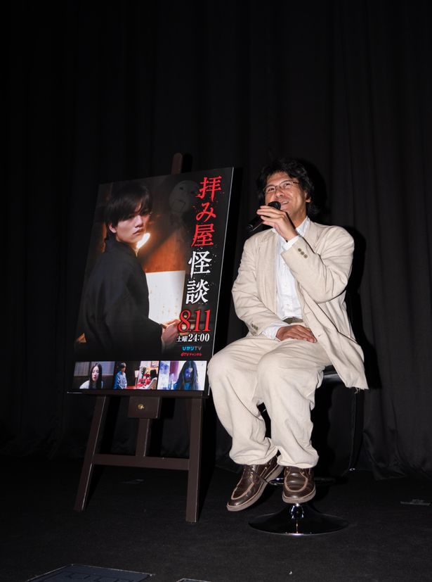 藤田富には 白い女性 が憑いている 怪談実話 拝み屋怪談 がついに完成 画像9 9 Movie Walker Press