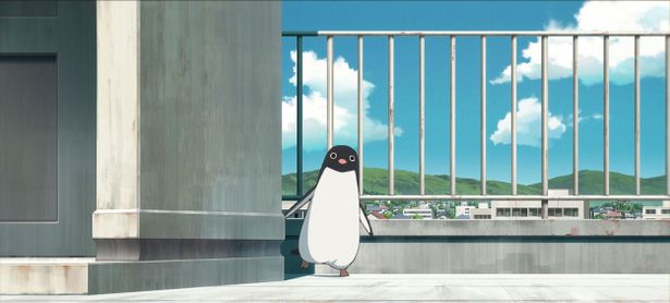 主人公の男の子、アオヤマ君はペンギンたちの謎を解明するために動き出す！