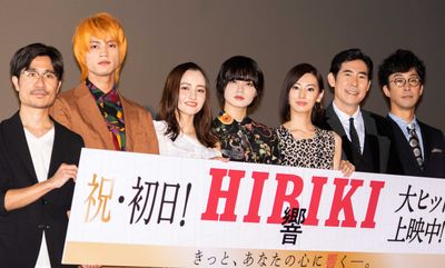 平手友梨奈初主演作『響-HIBIKI-』の公開初日舞台挨拶が開催！