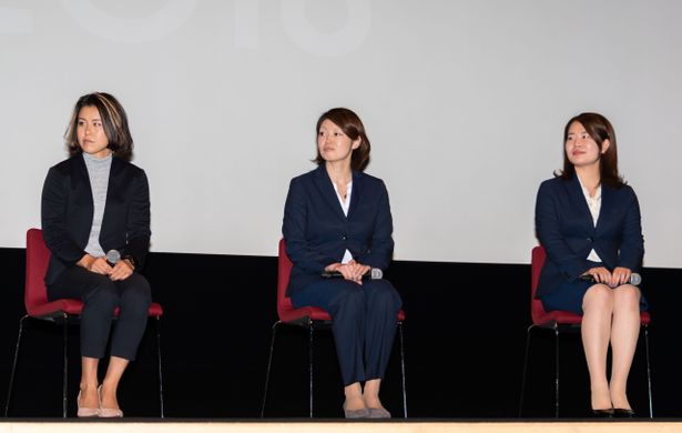 【写真を見る】平昌オリンピックに出場した女性アスリート3名がトークショーに登壇！