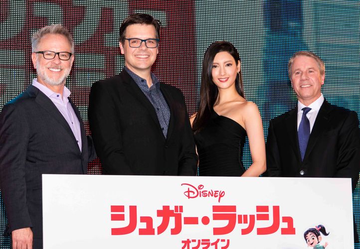 菜々緒の歌声はプロ級 シュガー ラッシュ 最新作 監督コンビが来日 最新の映画ニュースならmovie Walker Press
