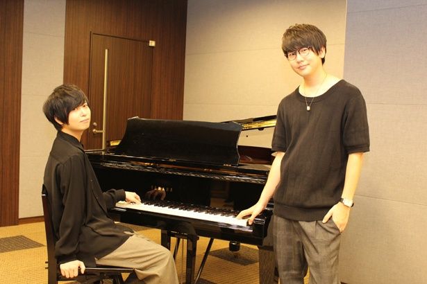 声優、斉藤壮馬(画像左)と花江夏樹(画像右)が「ピアノの森」の魅力を語る！